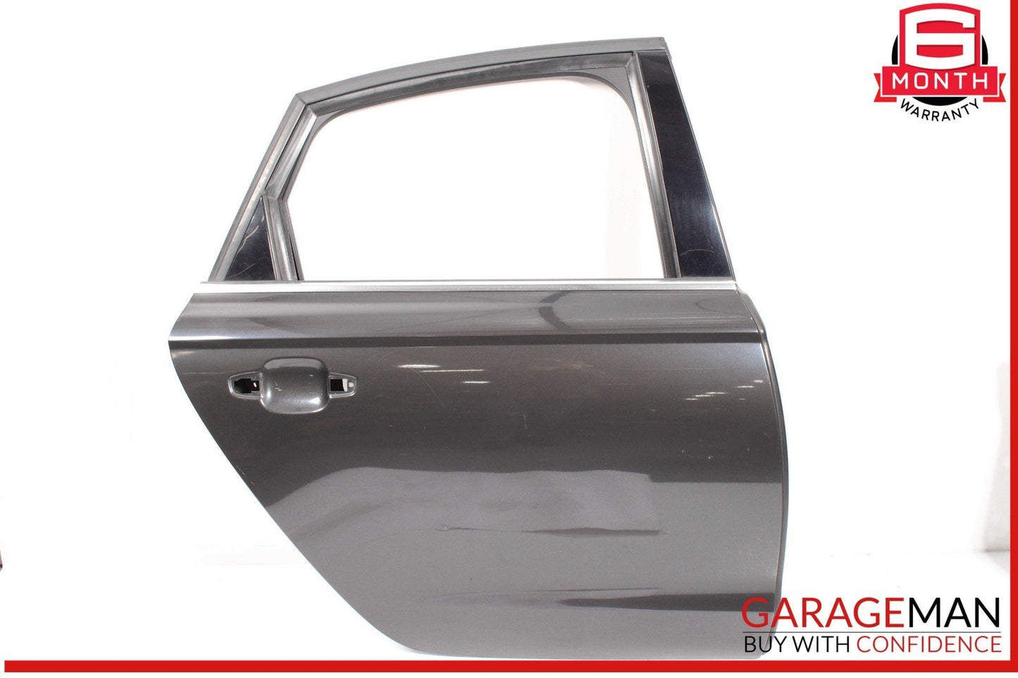 12-18 Audi A6 Rear Right Passenger Side Exterior Door Shell Frame Panel OEM