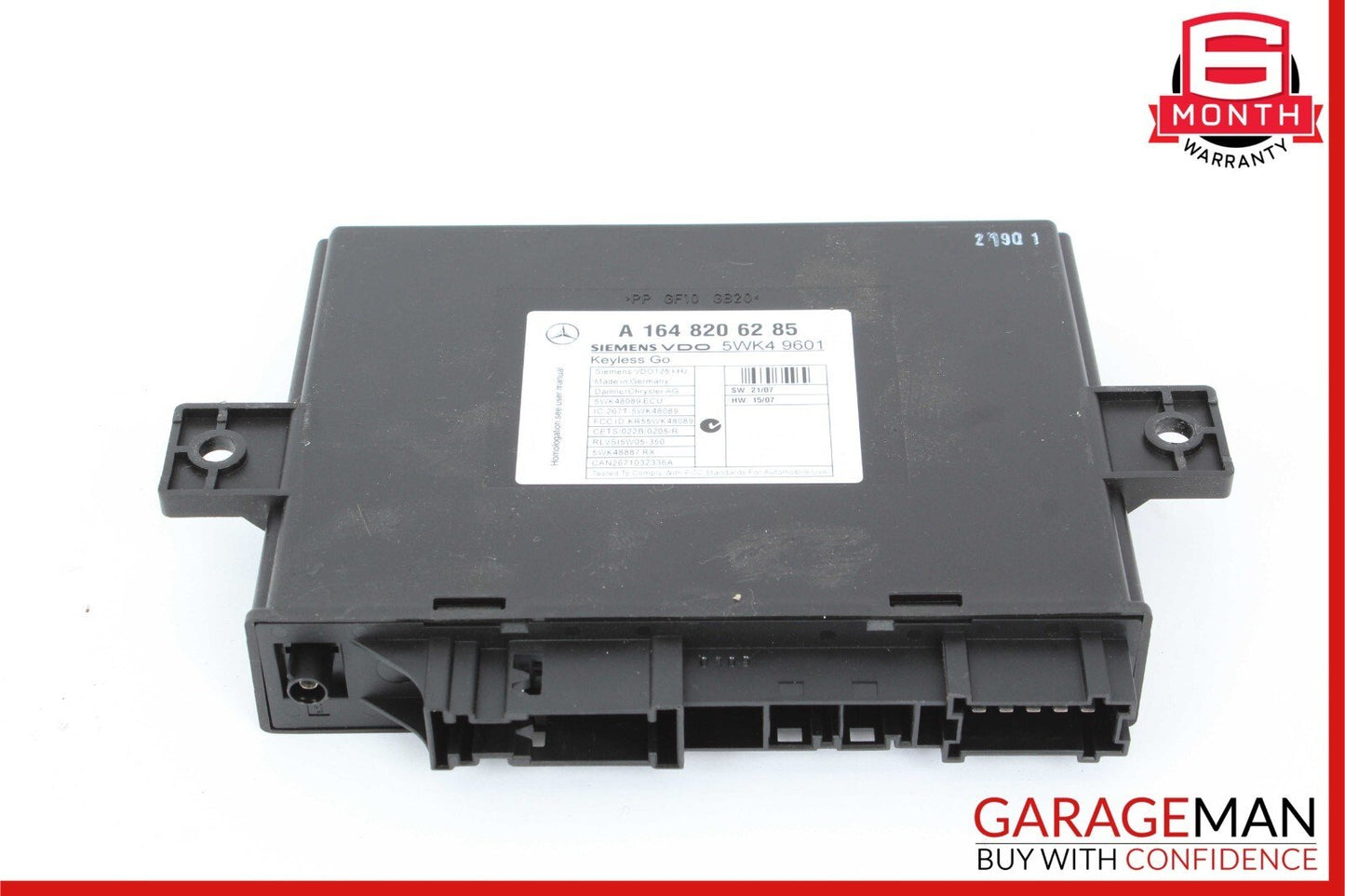 06-12 Mercedes X164 GL450 ML350 ML63 AMG Keyless Go Controller Module Unit OEM
