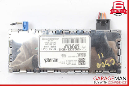 10-17 Mercedes W204 C300 CLS500 Sirius Satellite Radio Receiver Module Unit OEM