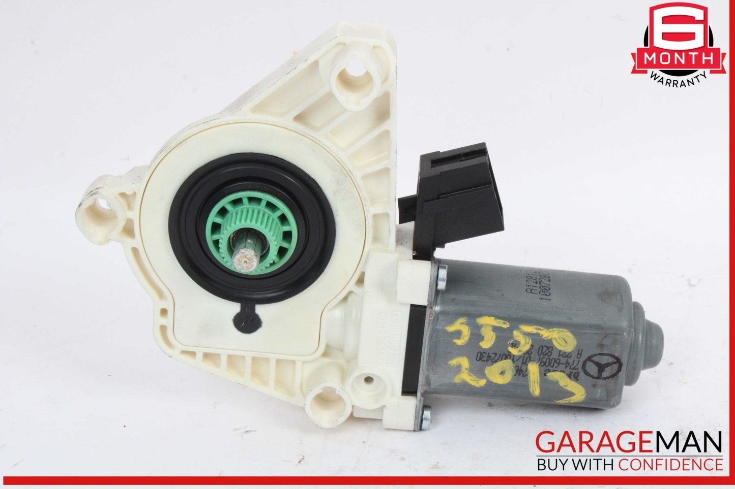 07-13 Mercedes W221 S550 Rear Left Driver Side Window Regulator Motor OEM