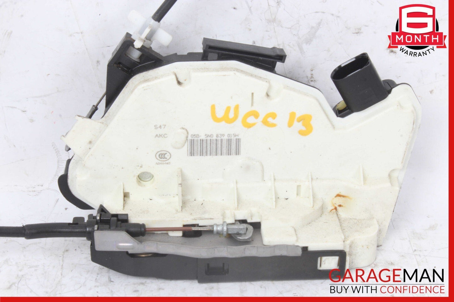09-17 Volkswagen CC Rear Left Driver Side Door Lock Latch 05B-5N0839015H OEM