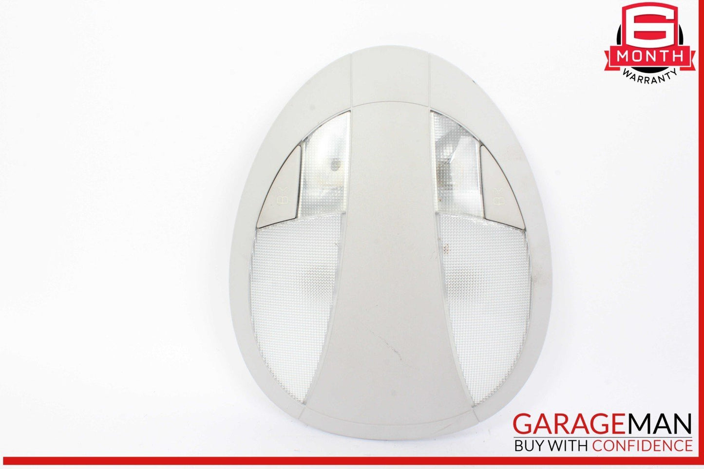 07-09 Mercedes W211 E350 E550 Rear Overhead Dome Light Gray 2118207301 OEM