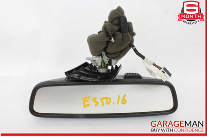 10-16 Mercedes W212 E350 C250 E400 Interior Rear View Mirror Black 2048104217