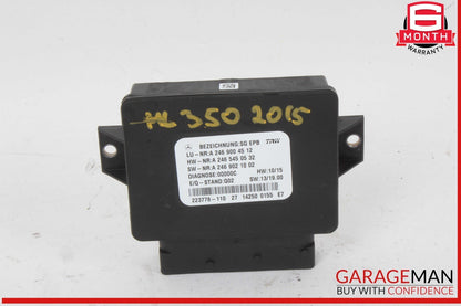 12-20 Mercedes W166 ML350 4MATIC Hand Parking Brake Control Module Unit OEM