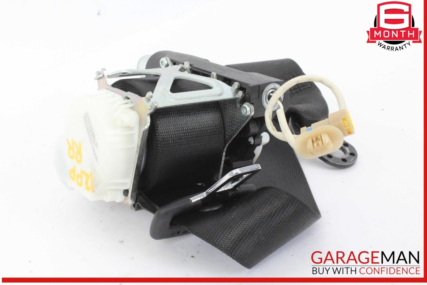 10-16 Porsche Panamera 970 Rear Left or Right Side Seat Belt Black OEM