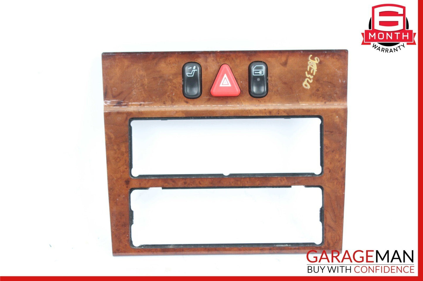 98-02 Mercedes W210 E430 E320 Center Console Dash Trim Switch Hazard 2106830508