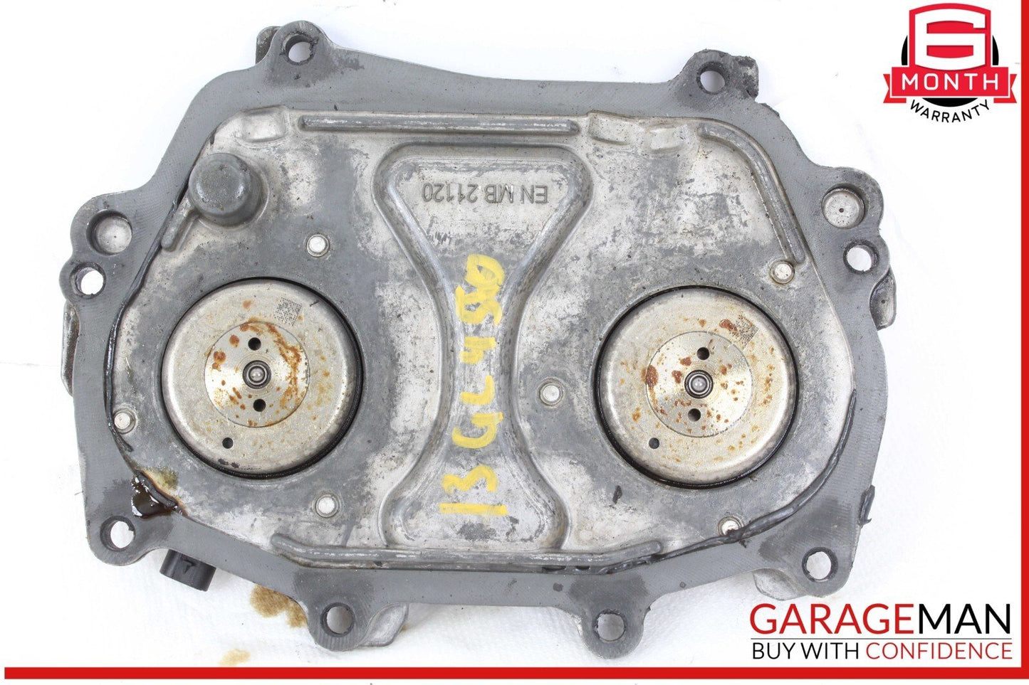 12-18 Mercedes X166 GL450 Front Right / Left Engine Timing Chain Cover Plate