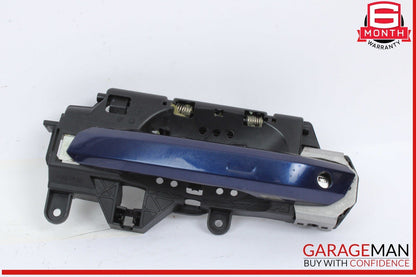 17-24 Audi S5 A5 RS5 Front Left Driver Side Exterior Door Handle Blue OEM