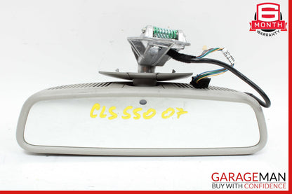 06-11 Mercedes W219 CLS550 CLS500 CLS63 AMG Interior Rear View Mirror Gray OEM
