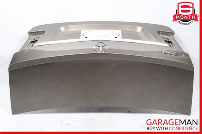 10-16 Mercedes W212 E350 E400 E550 Sedan Rear Trunk Lid Deck Shell Panel Gray OE