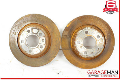 09-16 Audi A5 A4 Rear Left and Rear Right Side Brake Disc Rotor Set OEM