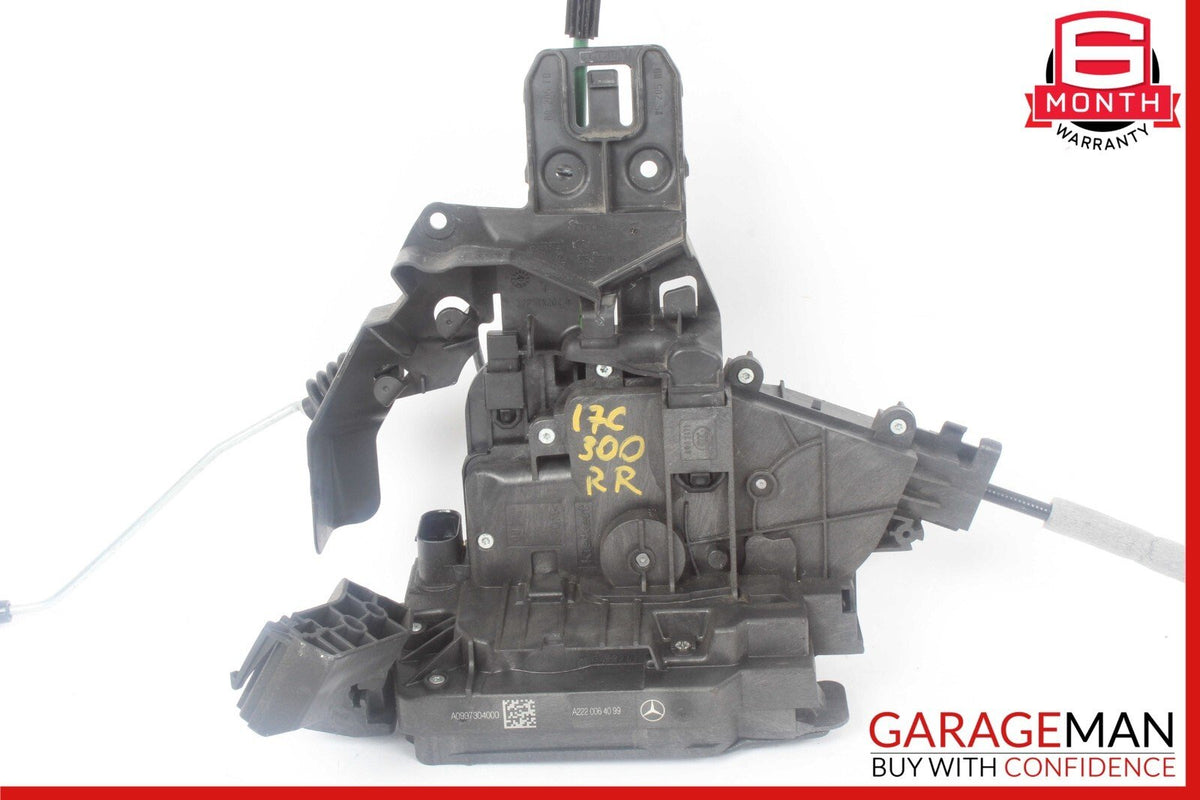 15-20 Mercedes W205 C300 C400 C350e Rear Right Door Lock Latch Actuator OEM