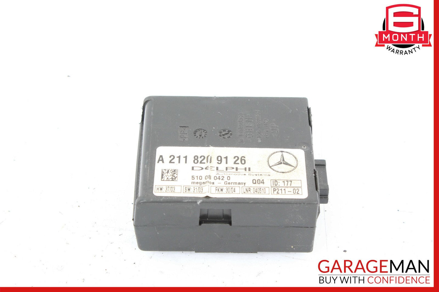 Mercedes SLK350 CLK500 CL500 E320 CL55 AMG Anti Theft Alarm Module Unit OEM