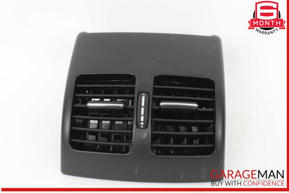 08-17 Mercedes W204 C250 E350 Rear Center Console AC Air Vent Trim Black OEM