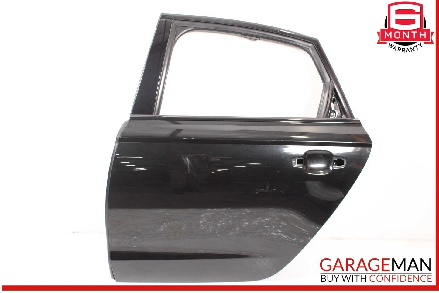 12-18 Audi A6 Rear Left Driver Side Exterior Door Shell Frame Panel OEM