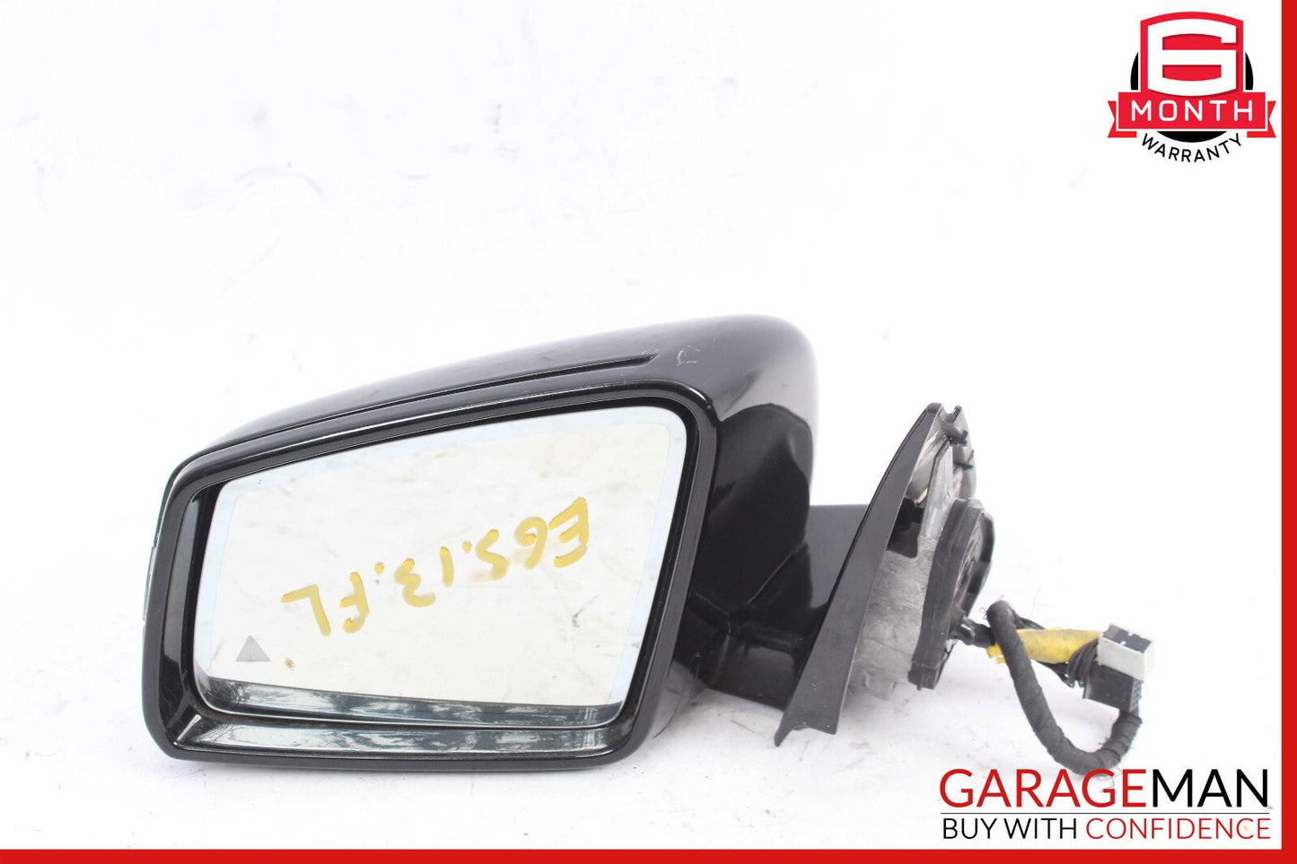 10-13 Mercedes W212 E63 E550 Sedan Front Left Side Mirror Door Rear View OEM