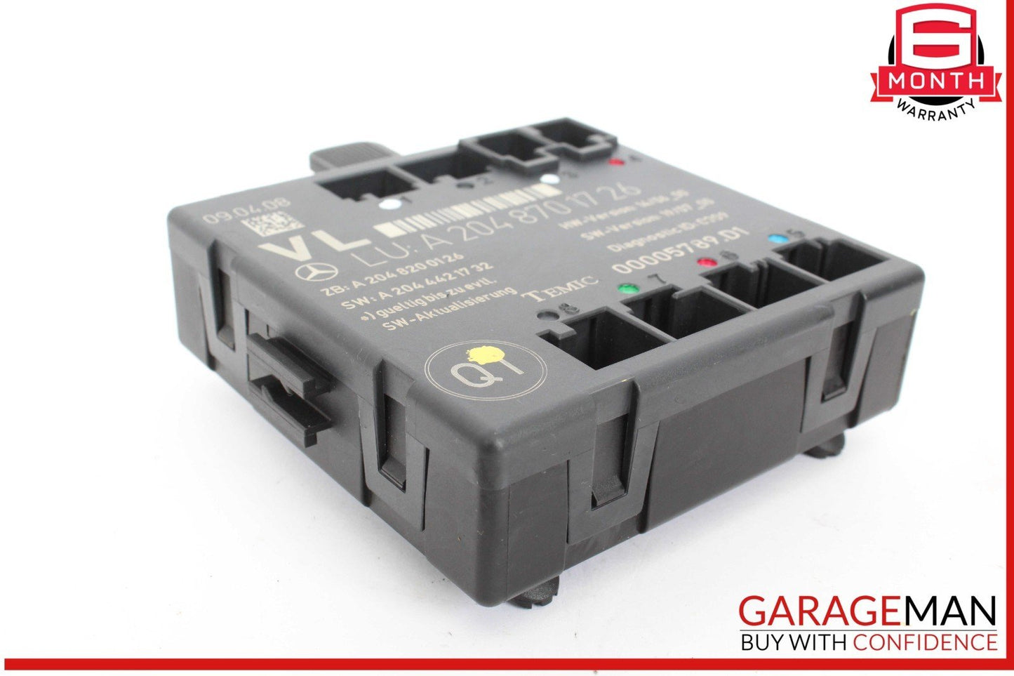 08-14 Mercedes W204 C300 C350 Front Left Side Door Control Module 2048701726 OEM