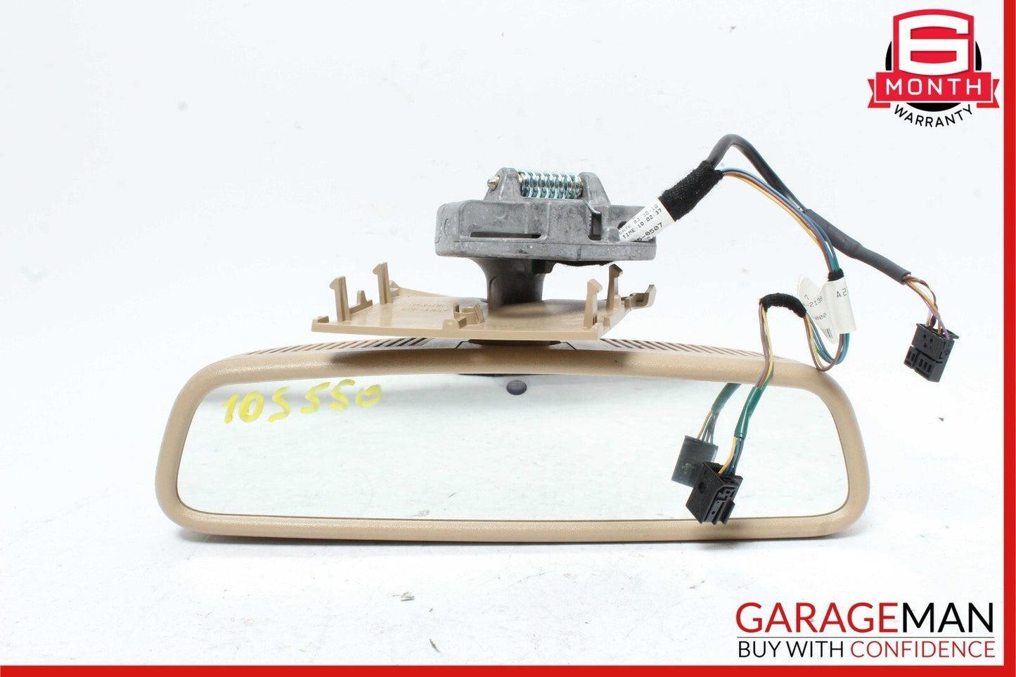 07-13 Mercedes W221 S550 S63 AMG Interior Top Upper Rear View Mirror OEM