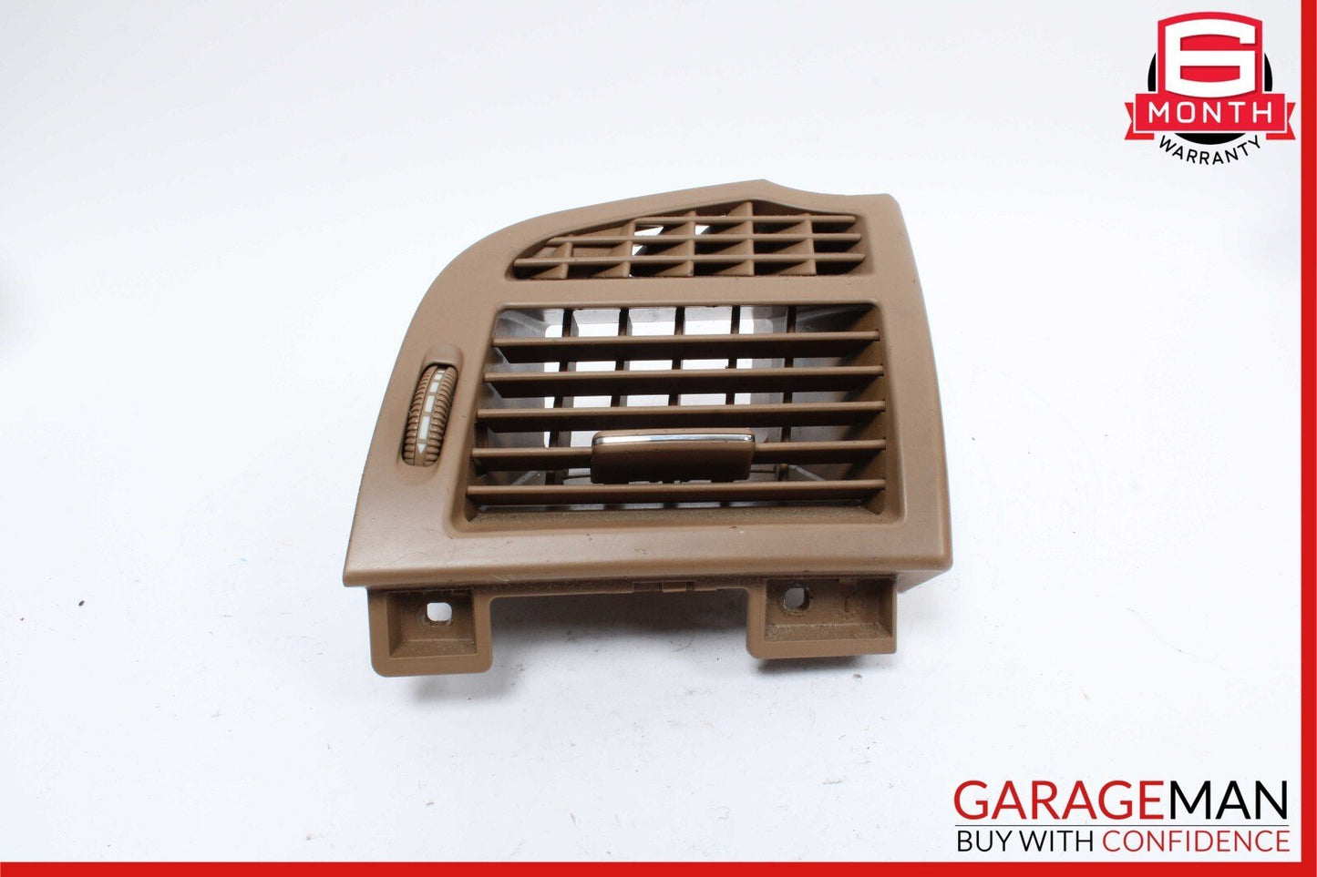07-14 Mercedes W221 S550 CL600 Front Right Dash A/C Air Vent Trim Grille Brown
