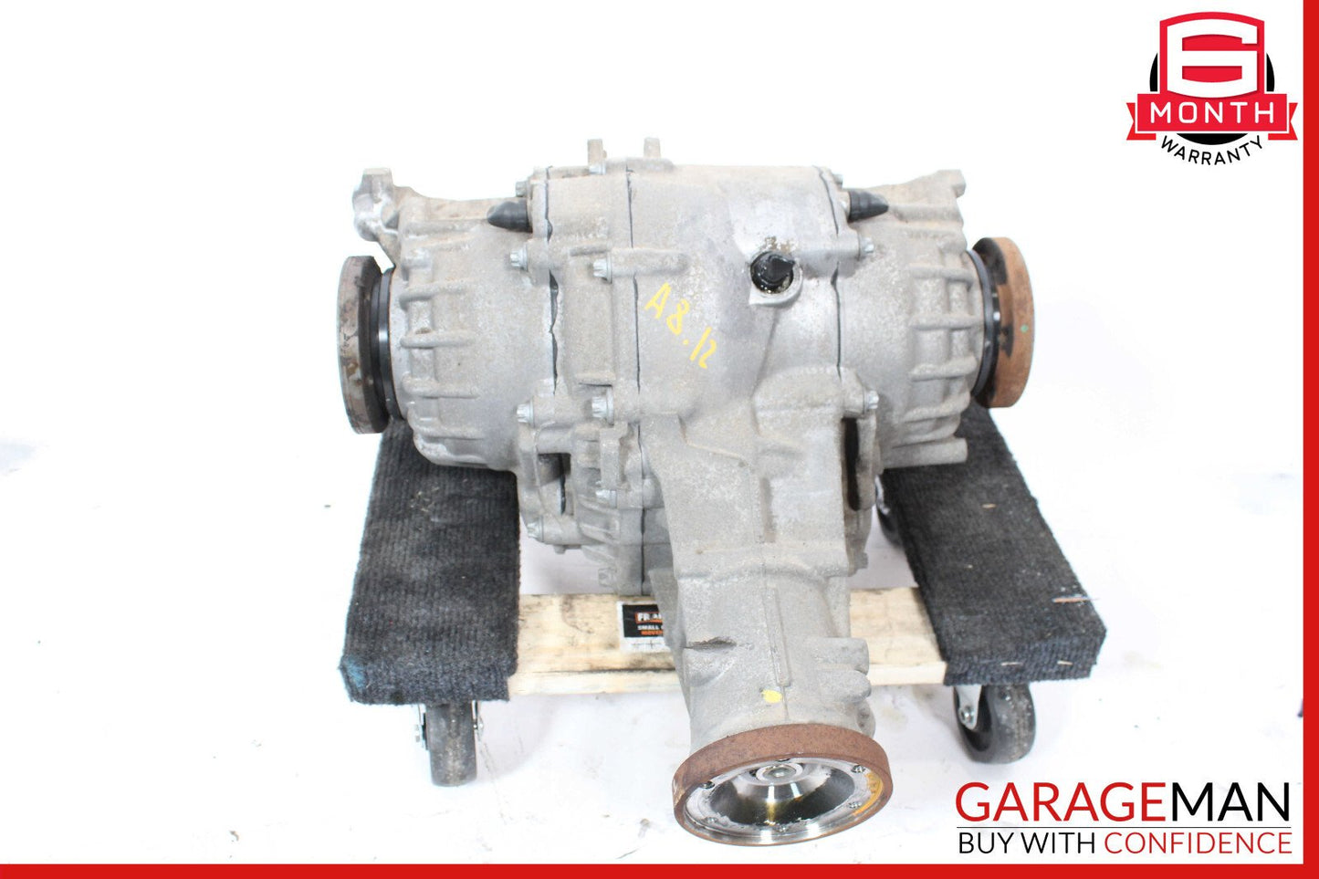 11-12 Audi A8 4.2L Rear Differential Diff Axle Carrier OEM