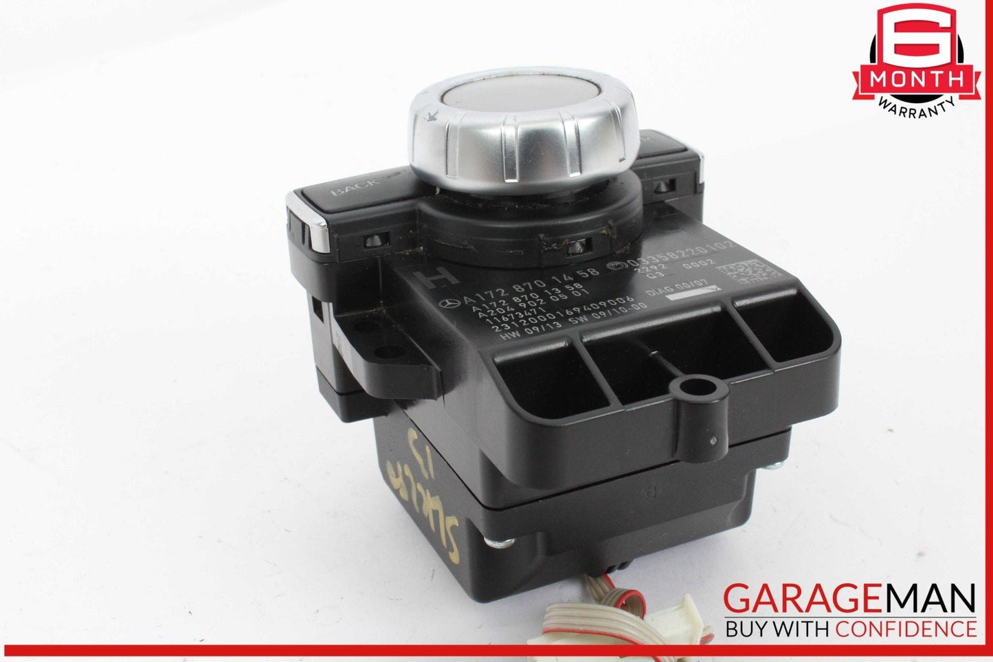 12-16 Mercedes R172 SLK250 Console Head Unit Controller Knob Multi Switch OEM