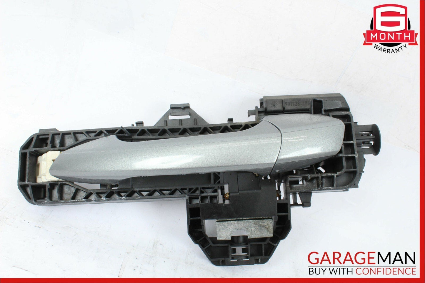 08-11 Mercedes W204 C300 Rear Left Driver Side Exterior Door Handle Silver OEM