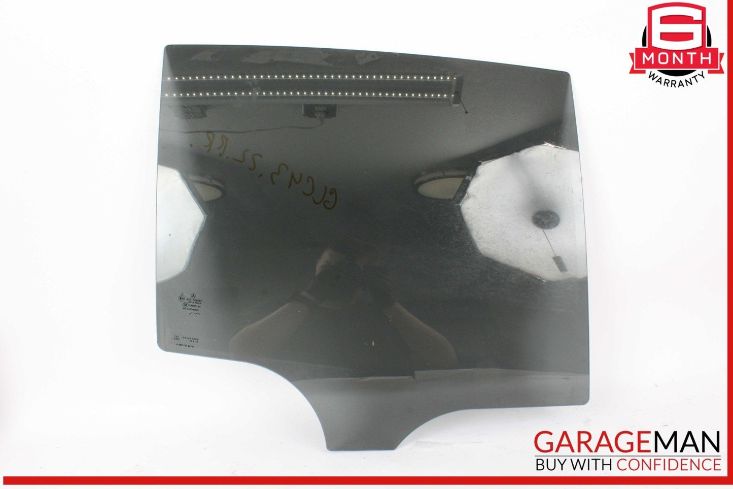 16-22 Mercedes X253 GLC43 AMG Rear Right Passenger Side Door Window Glass OEM