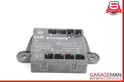 08-18 Mercedes W212 E350 C300 GLK350 Rear Right Side Door Control Module OEM