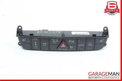 06-12 Mercedes X164 GL550 GL450 Dash Hazard Heated Seats ESP Control Panel OEM