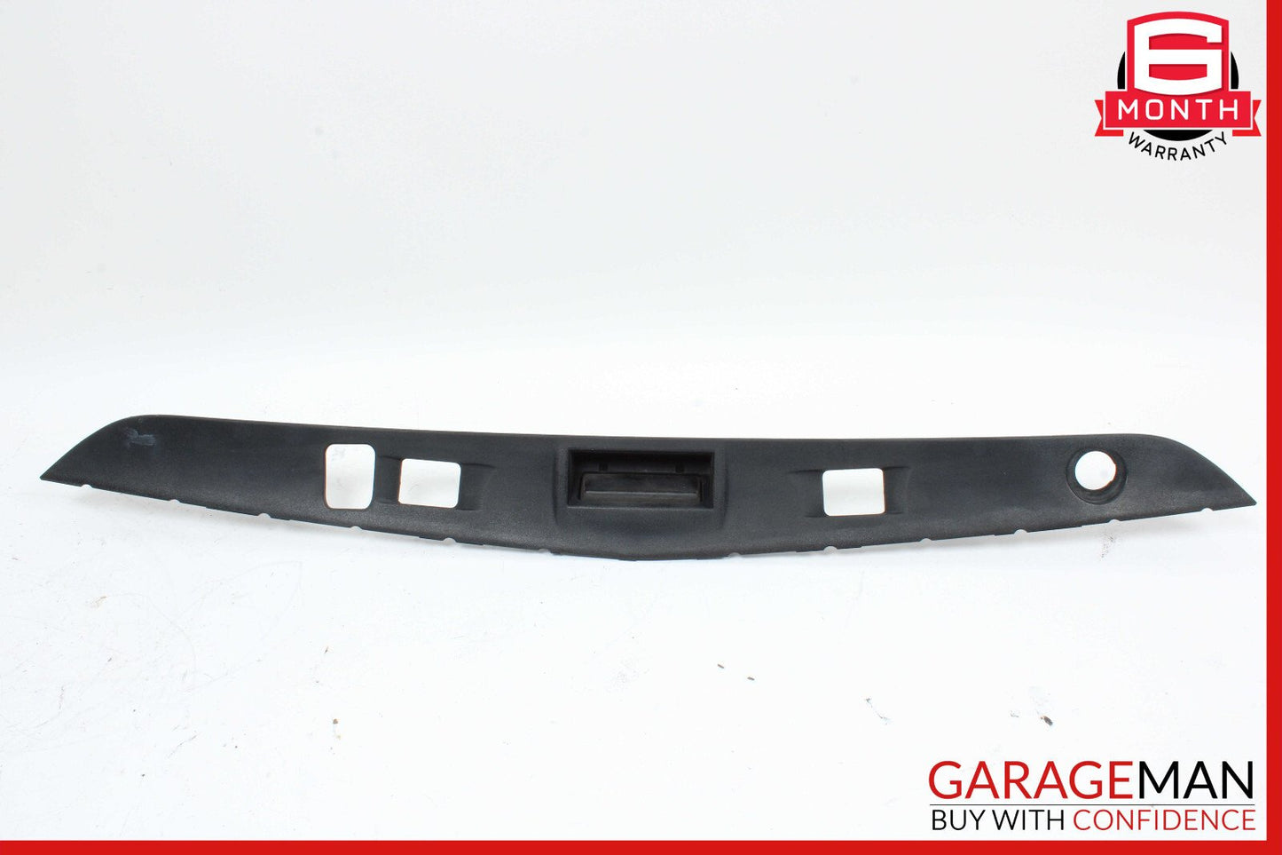 10-13 Mercedes W212 E350 E550 Sedan Trunk Lid Tailgate Handle Trim Black OEM