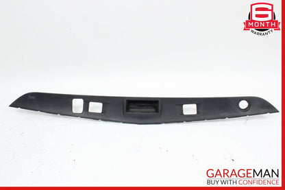 10-13 Mercedes W212 E350 E550 Sedan Trunk Lid Tailgate Handle Trim Black OEM