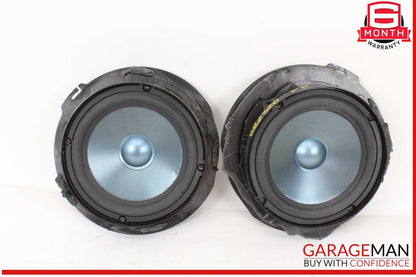 07-09 Mercedes W211 E320 Front Left & Right Door Audio Sound Speakers Set of 2