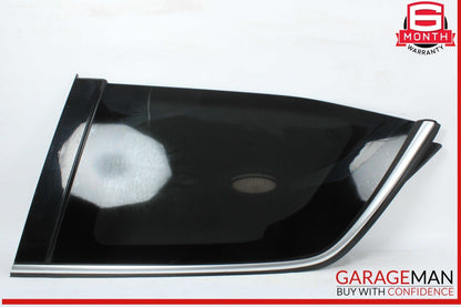 13-19 Mercedes X166 GL450 GLS550 Rear Right Side Quarter Window Glass Trim Assy