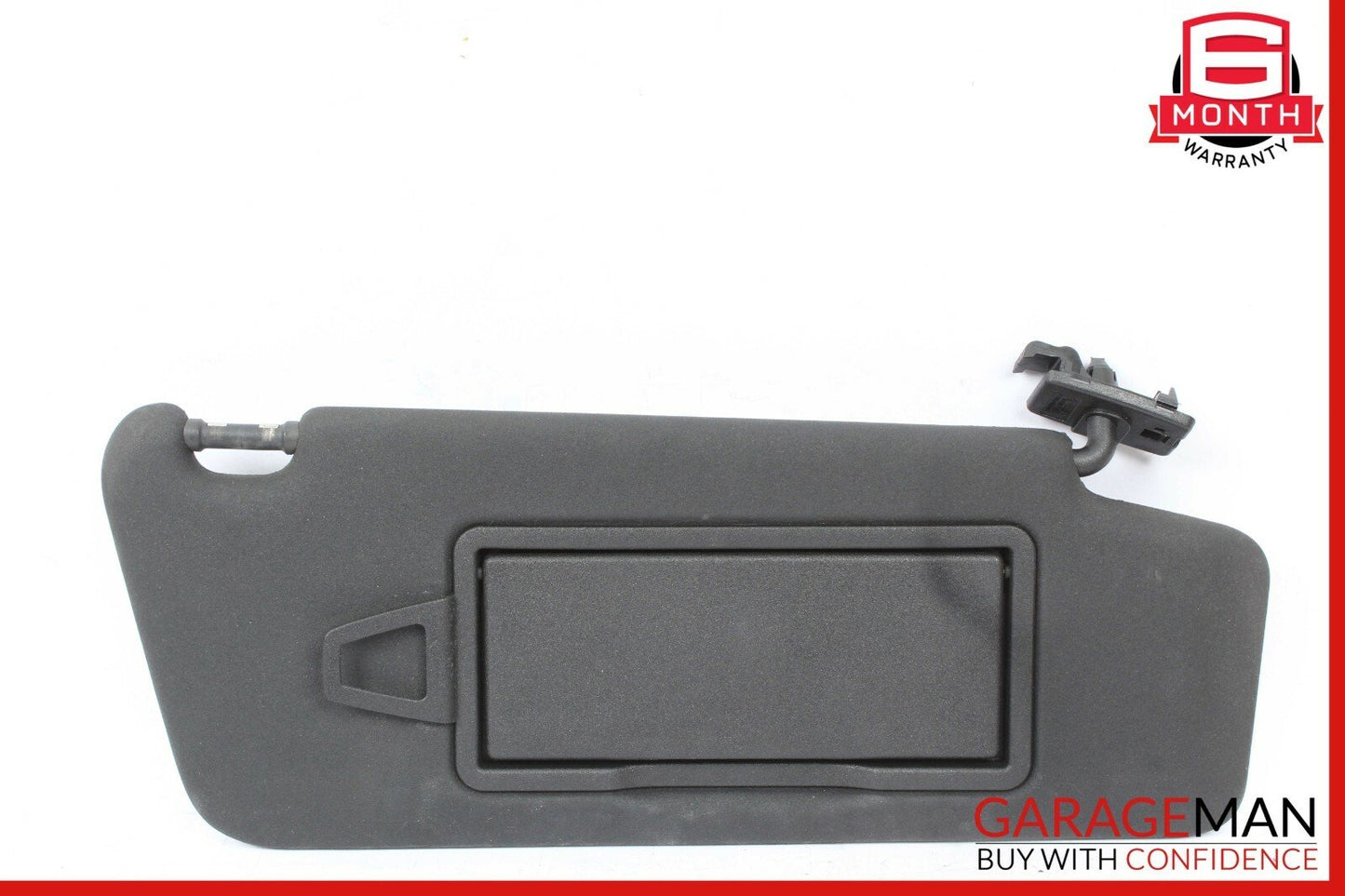 08-14 Mercedes W204 C300 C350 Right Passenger Side Sunvisor Sun Visor Black OEM