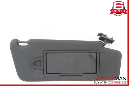 08-14 Mercedes W204 C300 C350 Right Passenger Side Sunvisor Sun Visor Black OEM