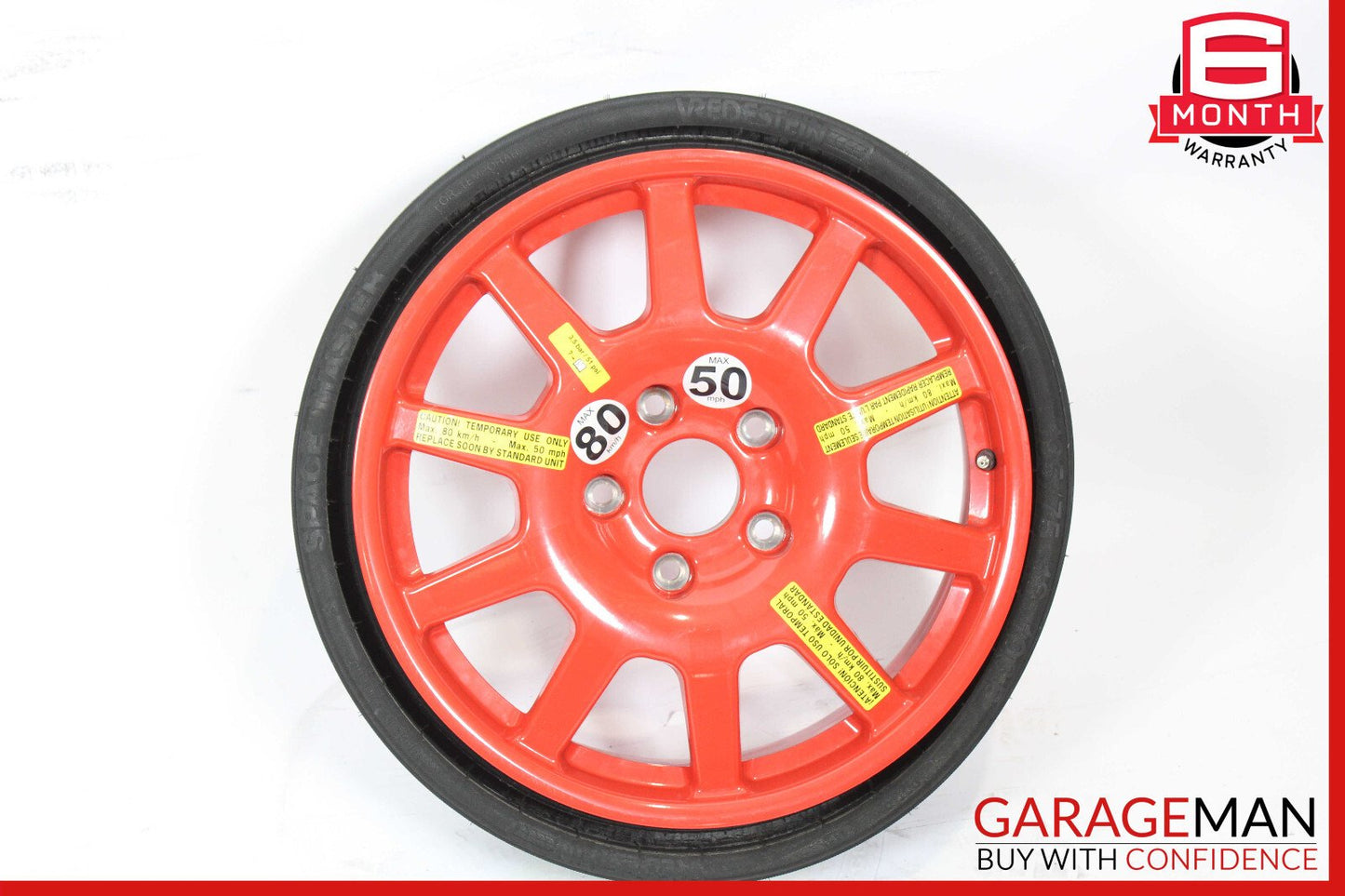 11-18 Porsche Cayenne 958 Emergency Spare Tire Wheel Donut Rim 18 18" OEM