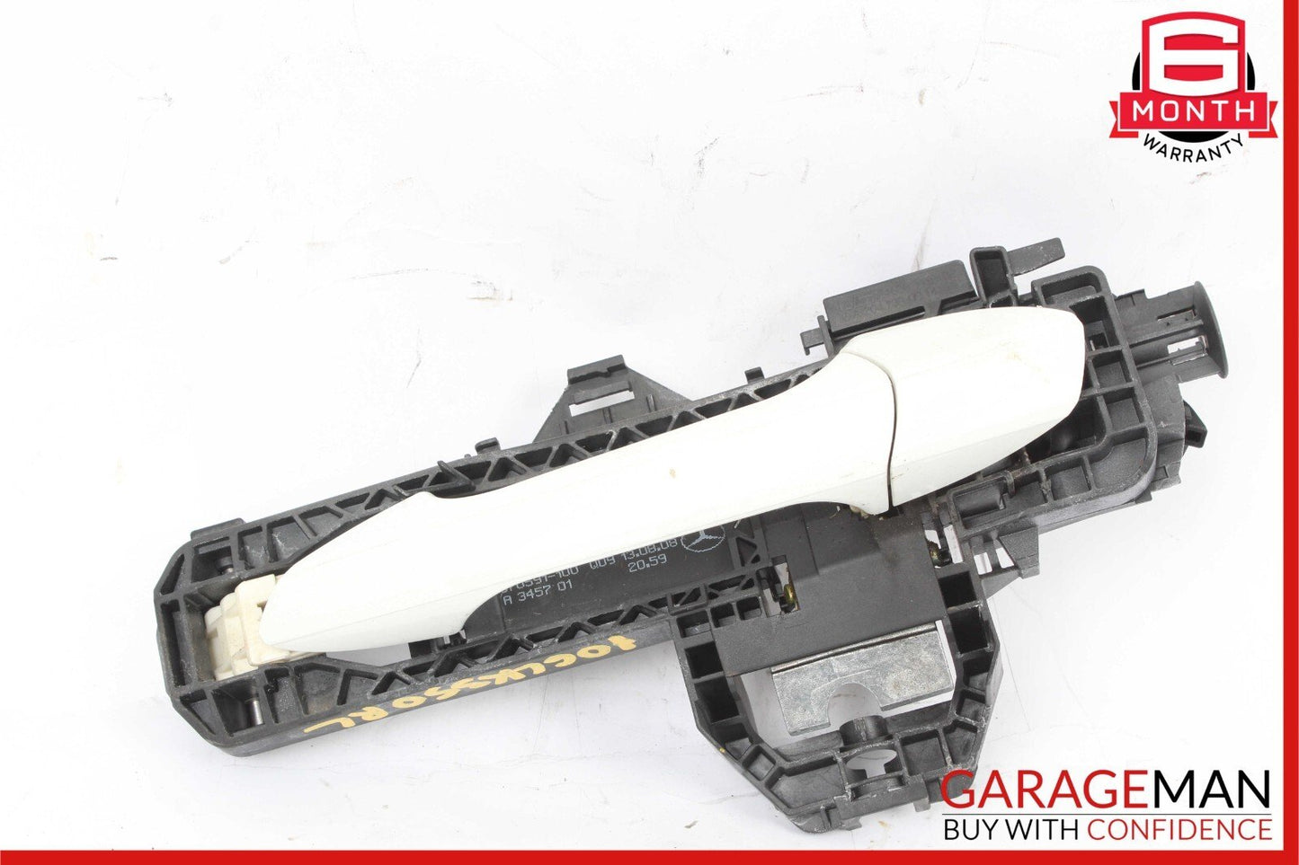 10-15 Mercede X204 GLK250 GLK350 Rear Left Side Exterior Door Handle Assy White