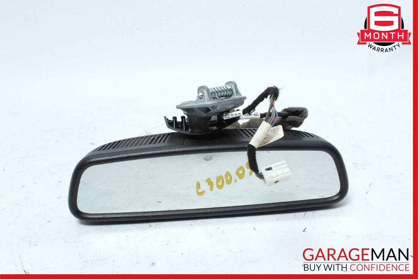 08-14 Mercedes W204 C250 C300 C350 Interior Rear View Mirror Black OEM