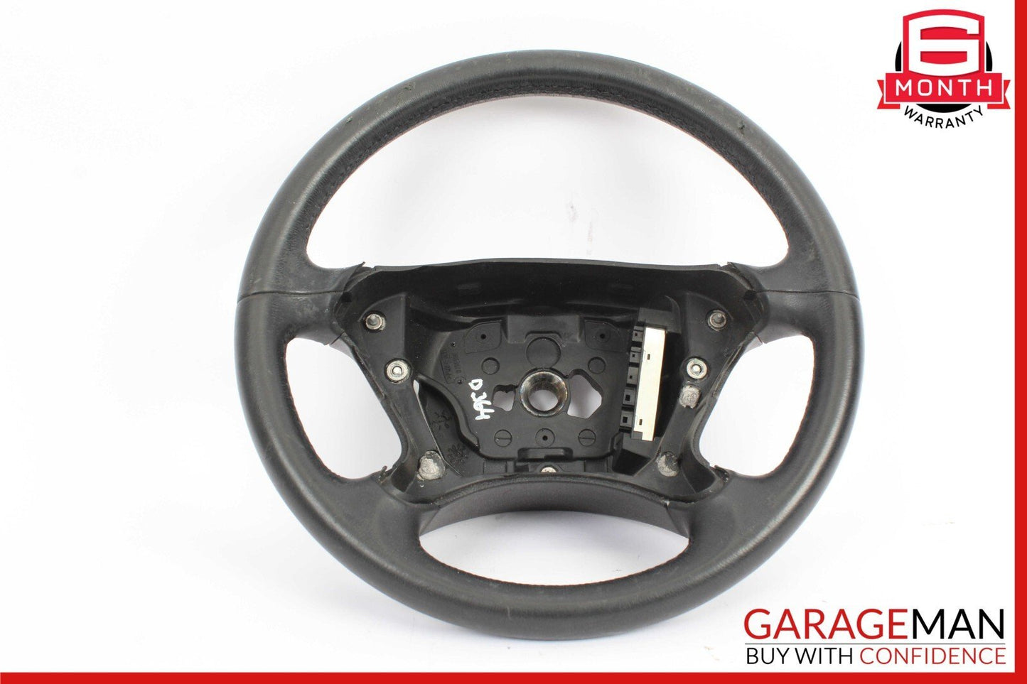 06-09 Mercedes W211 E350 E550 CLS500 CLS550 4 Spoke Steering Wheel Black