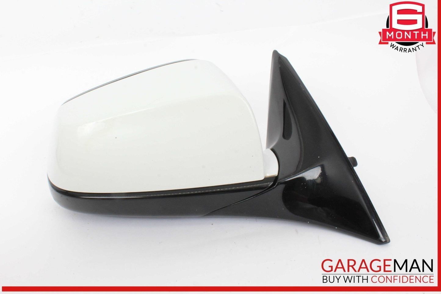 12-18 BMW 640i 650i Front Right Passenger Side Door Rear View Mirror White OEM