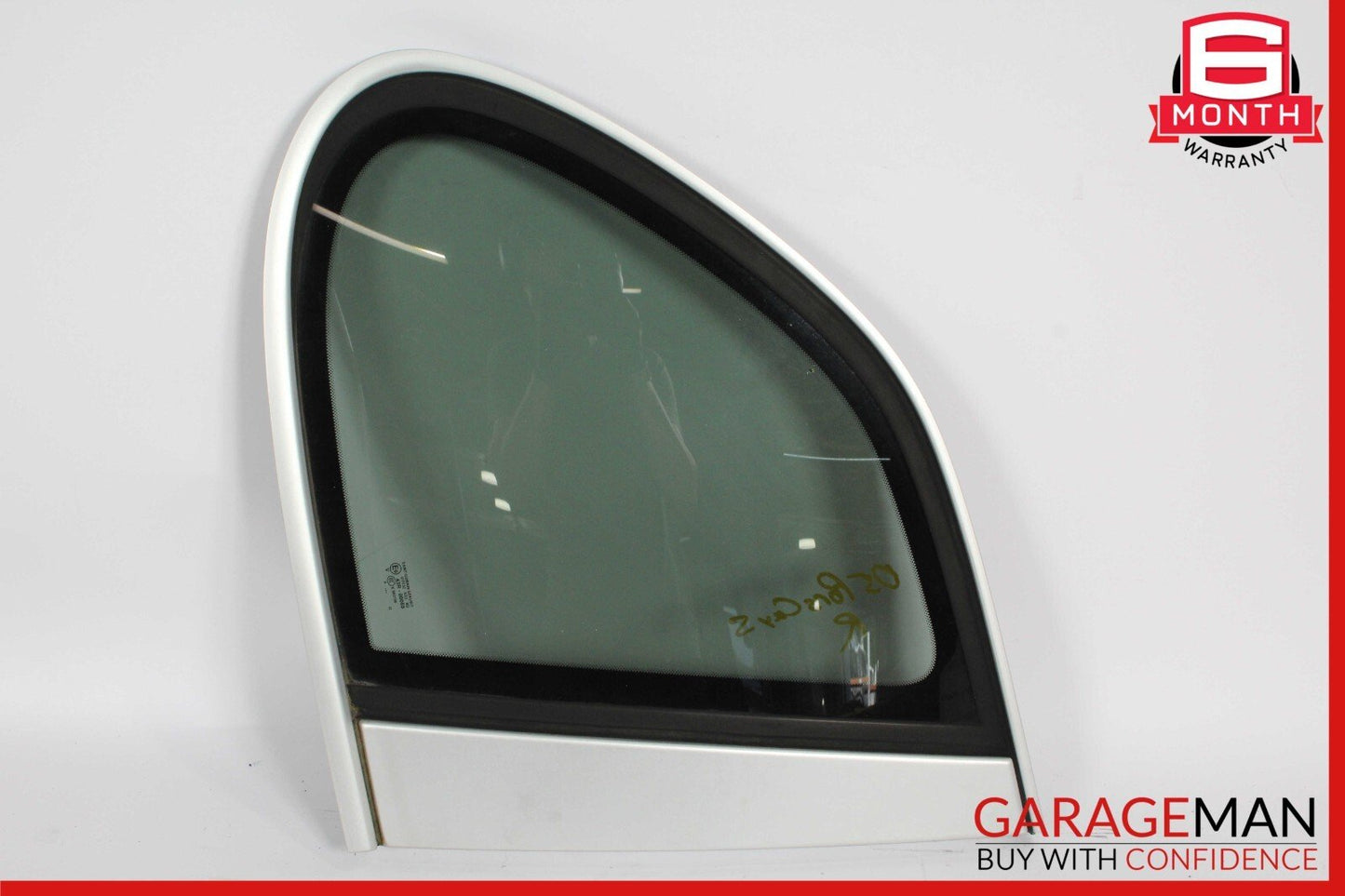 03-10 Porsche Cayenne 955 957 Rear Right Door Window Quarter Glass Panel Assy