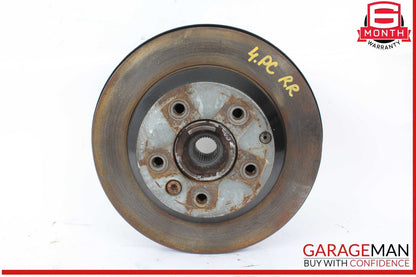 03-10 Porsche Cayenne S 955 957 Rear Right Wheel Spindle Knuckle Hub w/ Rotor