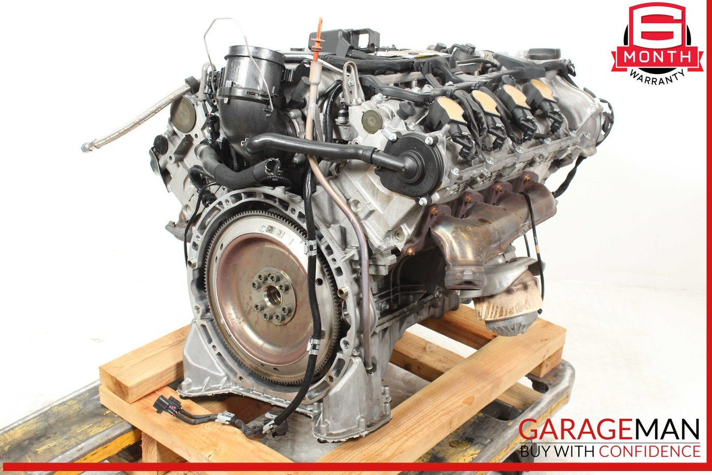 07-12 Mercedes R230 SL550 5.5L V8 Complete Engine Motor Block Assy RWD OEM