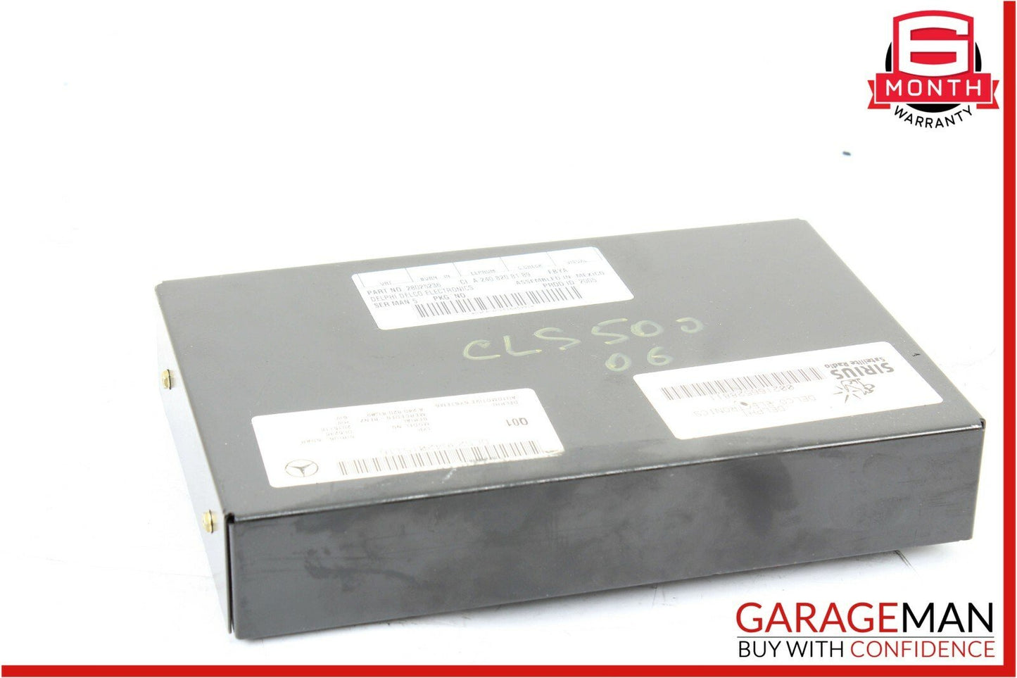 05-11 Mercedes CLS500 SLK280 E350 Sirius Satellite Radio Receiver 2408208189 OEM