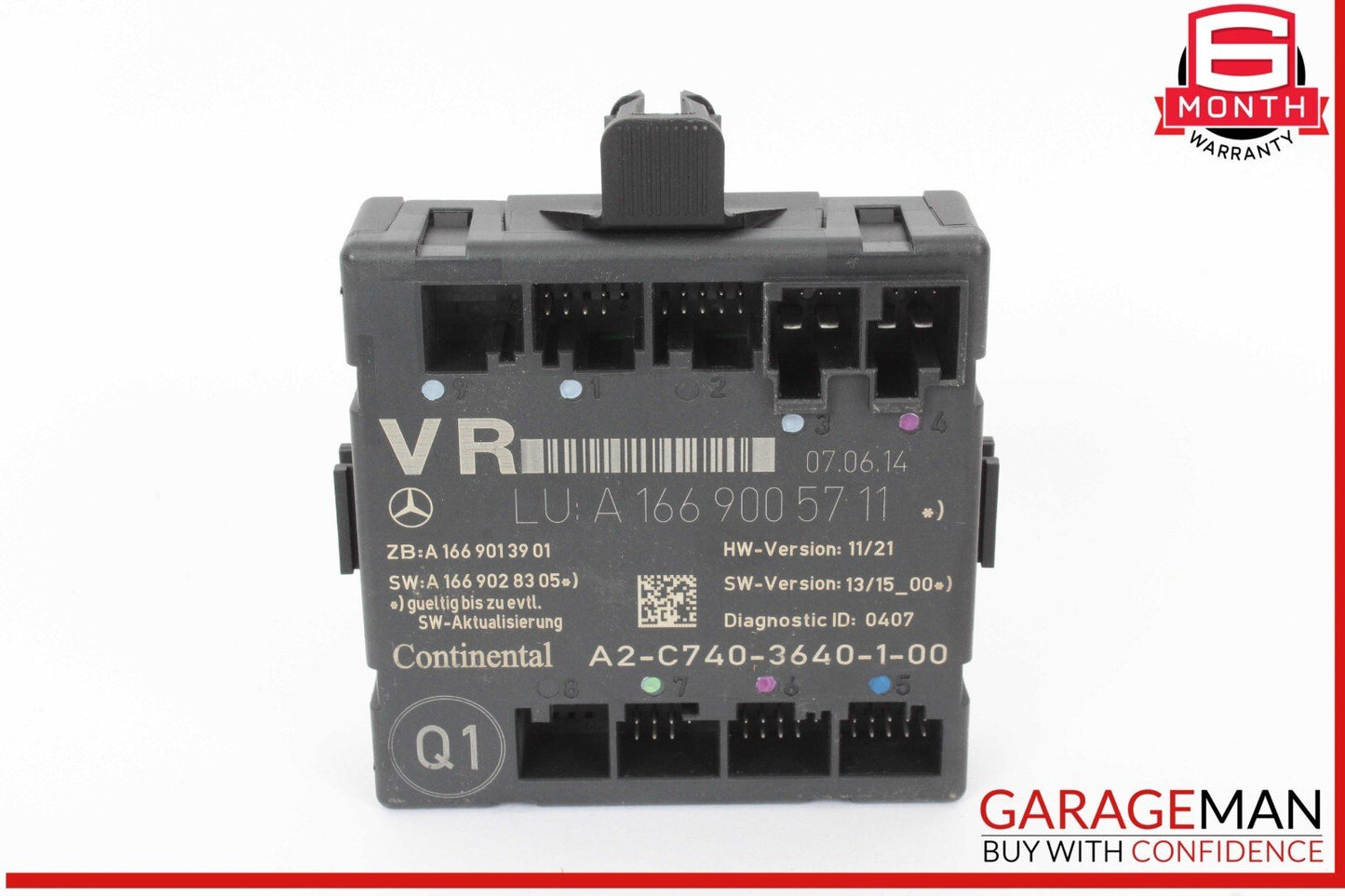 12-20 Mercedes W117 CLA250 CLA45 AMG ML350 Front Right Side Door Control Module