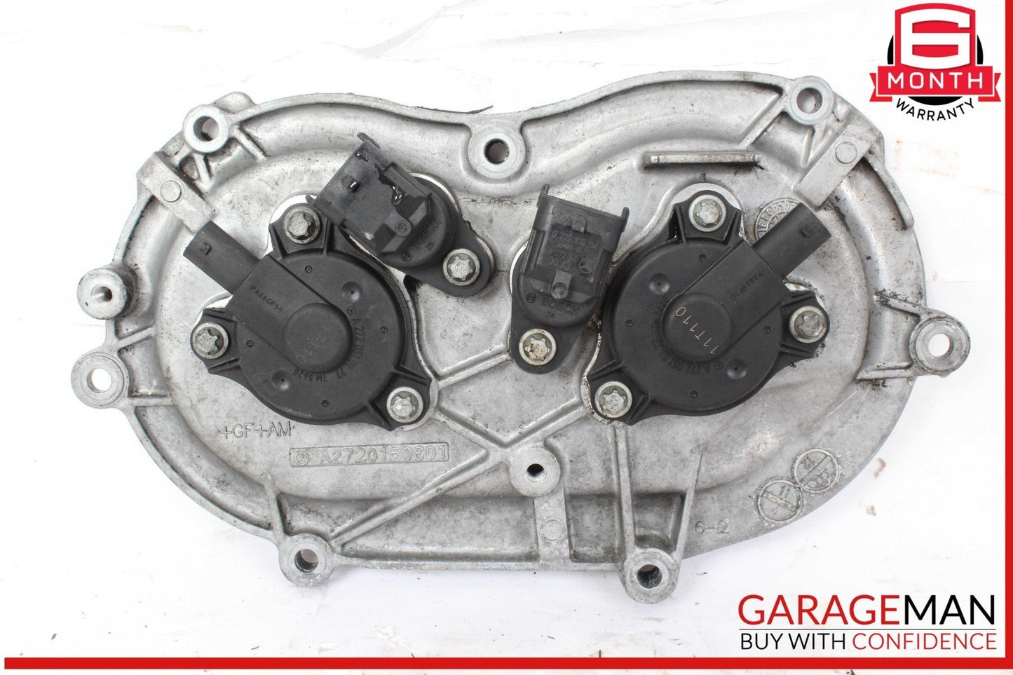 05-13 Mercedes W204 C300 ML350 Front Right Engine Timing Chain Cover Plate OEM
