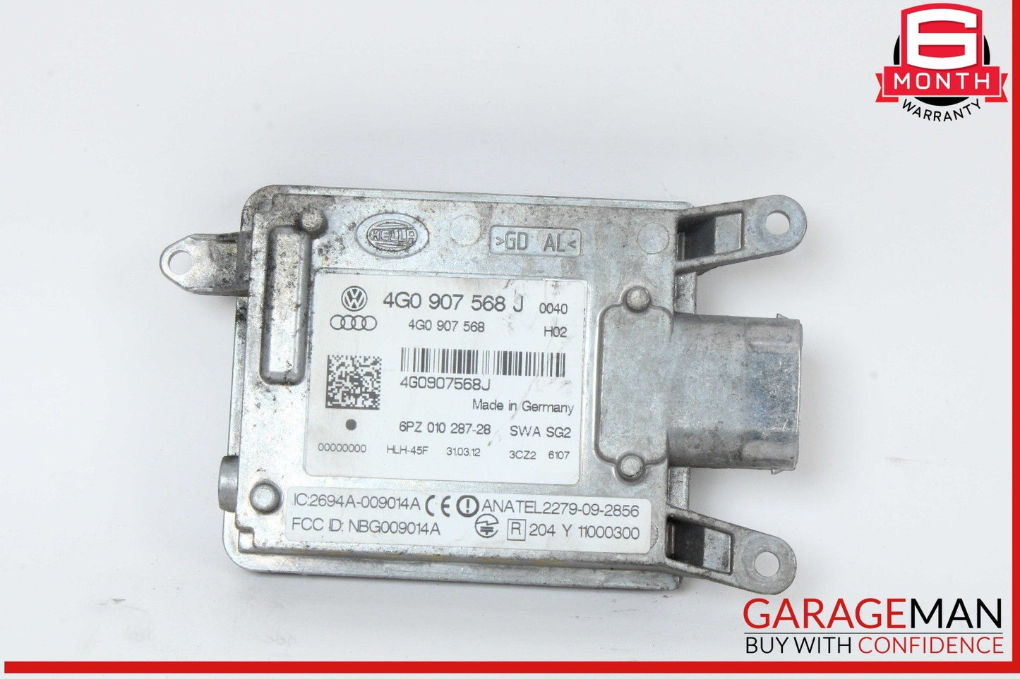 12-18 Audi A7 Rear Right Lane Assist Blind Spot Radar Sensor OEM