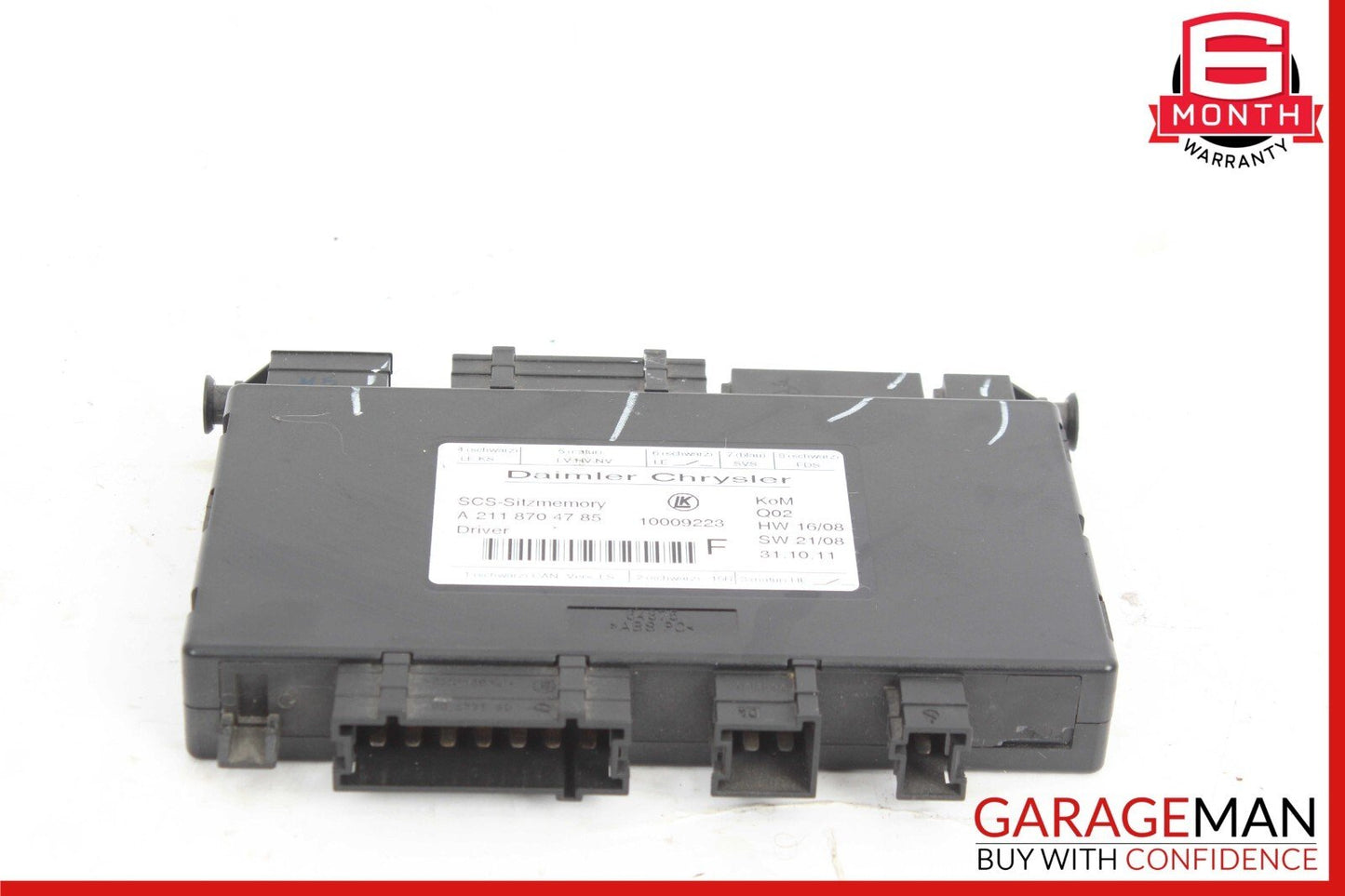 03-12 Mercedes X164 GL450 E350 SLK280 Front Left Side Seat Control Module Unit