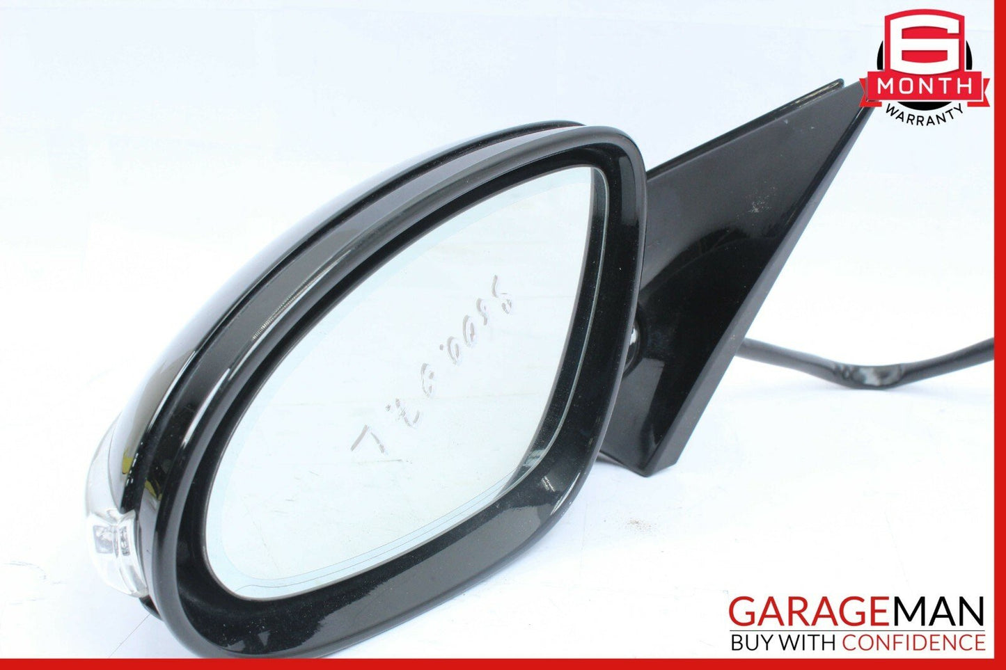 07-09 Mercedes W221 S550 S600 Front Left Side Mirror Door Rear View Black