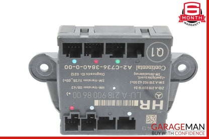 14-16 Mercedes W212 E350 CLS350 Rear Right Door Control Module 2189008600 OEM